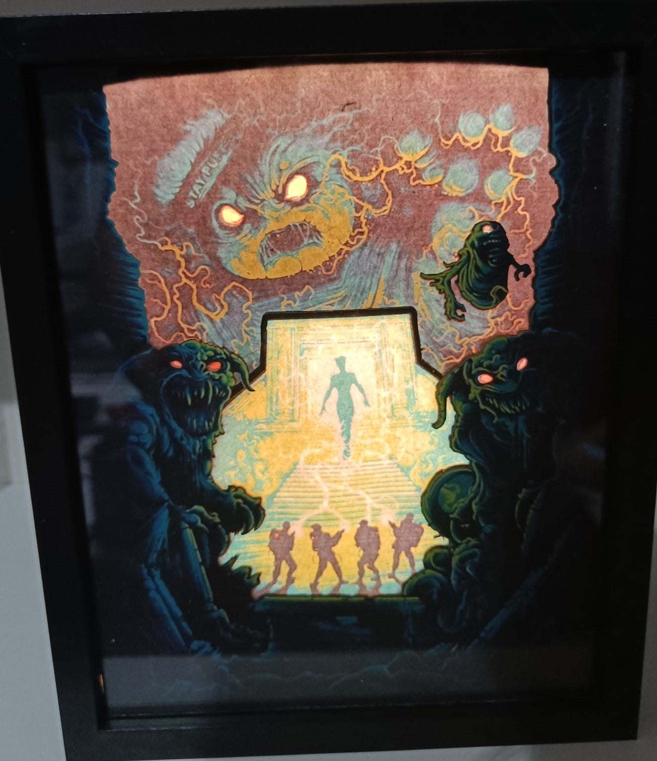 Movie - Gosthbusters - Lightbox accesa - L'Atelier di Zelda