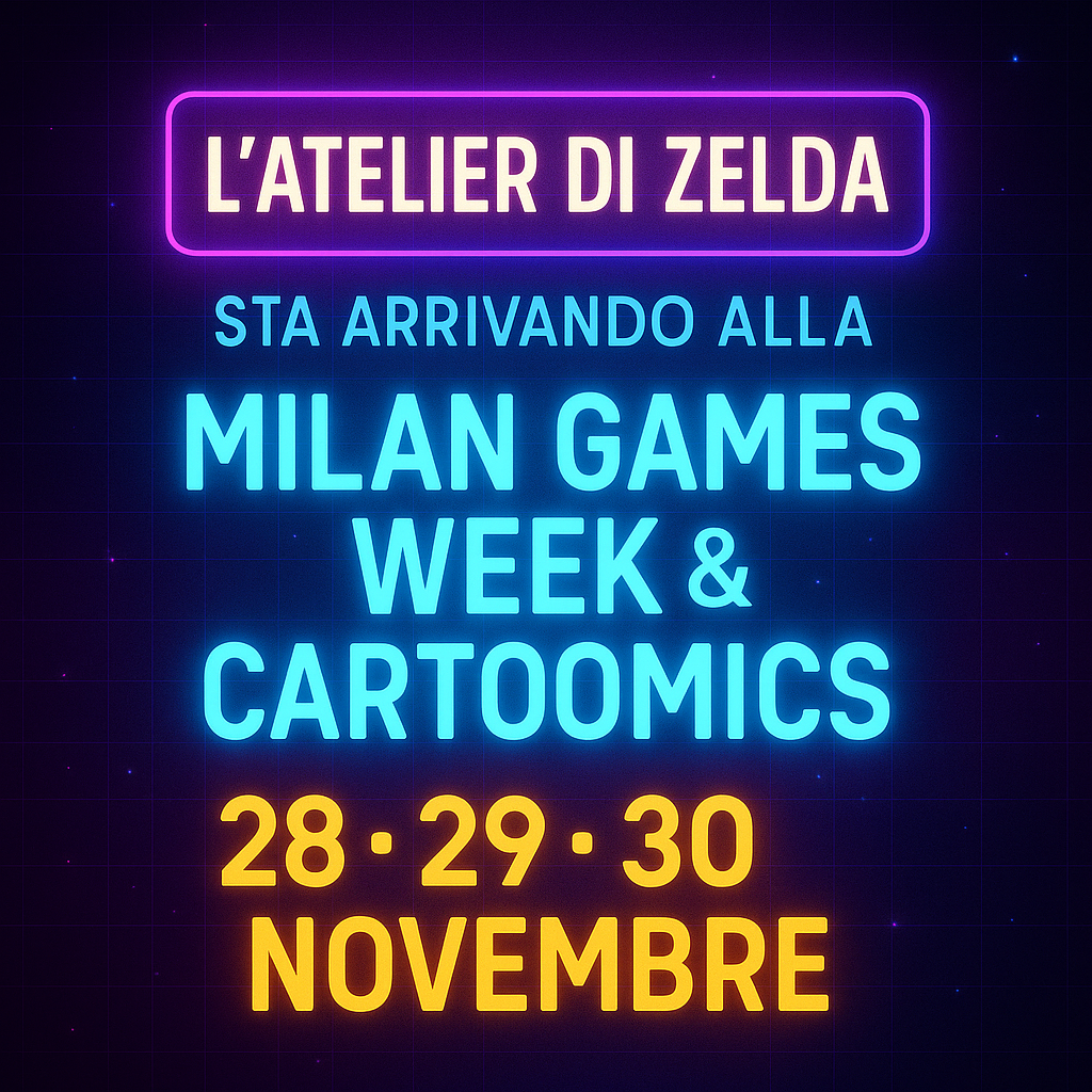 🎮✨ Inizia il conto alla rovescia: per la prima volta saremo alla Milan Games Week & Cartoomics!