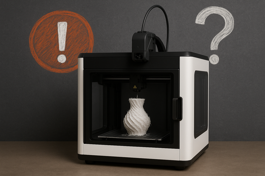Stampante 3D PLA bloccata? Ecco come risolvere i problemi più comuni prima di una fiera