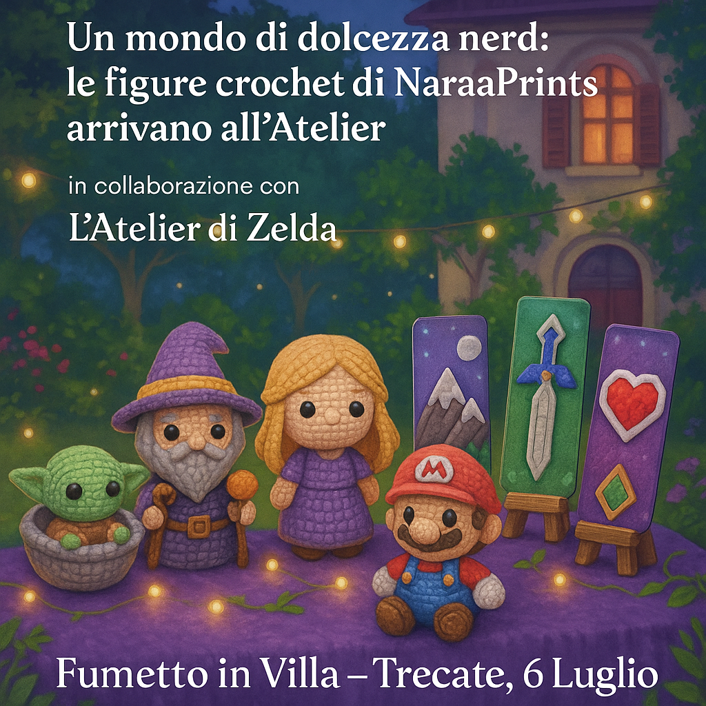  le dolcissime figure crochet di NaraaPrints
