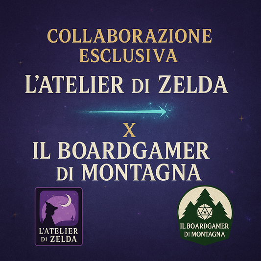 🏔️ Collaborazione esclusiva: L’Atelier di Zelda incontra Il Boardgamer di Montagna