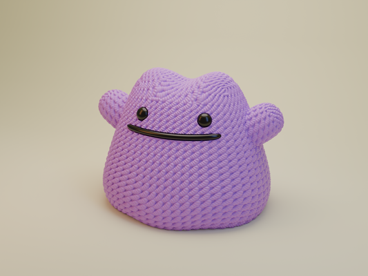 Ditto crochet 3D: la semplicità perfetta diventa icona da collezione
