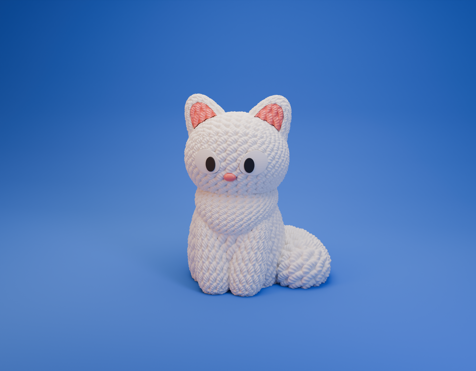 Lili stile crochet in PLA – Gattina ispirata all’universo di Kiki