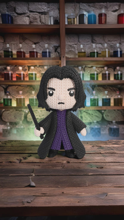 statuetta severus piton decorazione fantasy collezione maghi